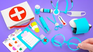 DIY お医者さんセット 👨‍⚕️⚕️ 紙で作った楽しいごっこ遊びセット