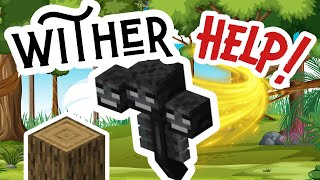 Withers have NEVER been so HELPFUL!!! 🚞 (Minecraft Realms ep. 54, some commentary)