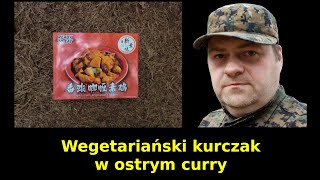 Vegetarian chicken in spicy curry - Malaysian dish