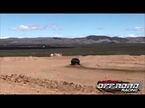 Slow Motion Off-road Truck Jump at Las Vegas Off Road Experience