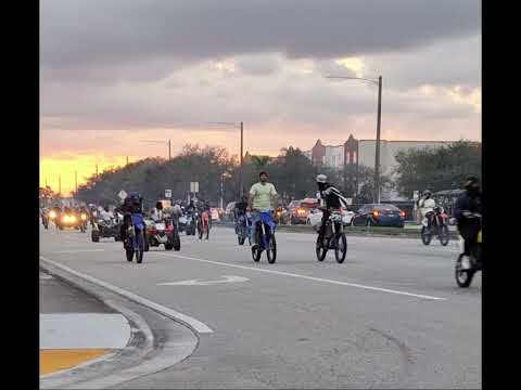 Street takeover in South Florida! 🔥