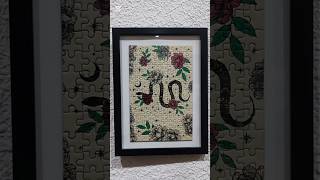 Mini Puzzle #tiger  #minipuzzle #puzzle #craft #diy #tdah #art  #puzzletiger