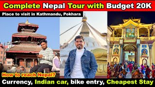 India to Nepal tour budget | Cheap & Best Way To Explore Nepal | NEPAL Travel Guide | Nepal Trip