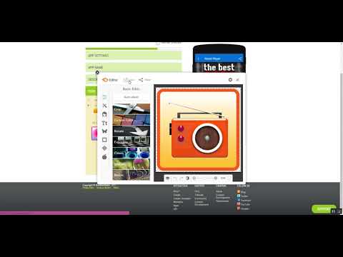 How to create RADIO PLAYER APP | AppsGeyser