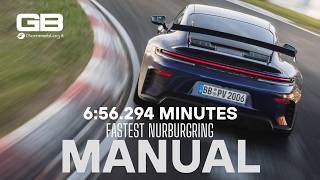 2025 Porsche 911 GT3 MANUAL - ONBOARD Nurburgring 6:56.294 LAP