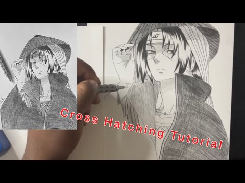 Cross Hatching For Anime Tutorial 🤩
