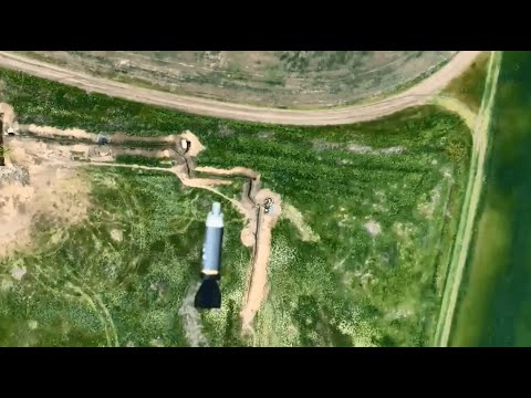 The 59th Motorized Brigade of Ukraine using drone-dropped munition to target troops in trenches