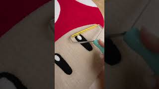 Cleaning a Rug for Mario