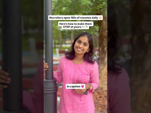 How to make your resume stand out