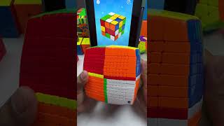 Solve biggest cube in RGB cube solver #rgbcubesolvertimer #huamengtg #moyucube #moyuculture