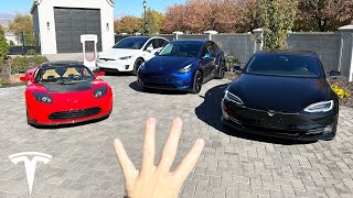 How Many Types of Doorhandles are on a Tesla?