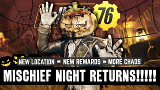 Fallout 76 - MISCHIEF NIGHT IS COMING BACK!!!!! PTS NEWS