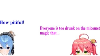 MiComet Talking About How Drunk The Fans Are On MiComet Magic •Hololive/ENGSUB•