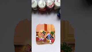 Ganpati bappa drawing 🥰 Ganesh Chaturthi special ❤️ #shorts #shortsviral #ytshort #ganeshchaturthi