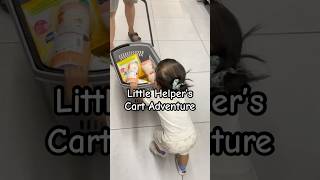 Little Shopper’s Cart of Joy #BabyShopping#CuteBabyMoments#FamilyVlog#BabyAdventures#ToddlerFun