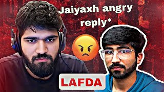 JAIYAXH ANGRY REPLY TO RAGHAV ANAND😡 | JZS SZN BTW