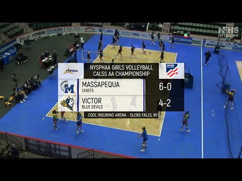 NFHS - 2021 - Class AA Girls Volleyball - NYSPHAA Championship - Massapequa vs Victor (11/21/21)
