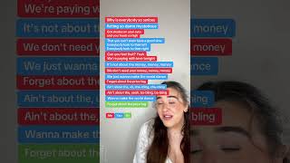 Sing this with me? Price Tag Jessie J Song #shorts