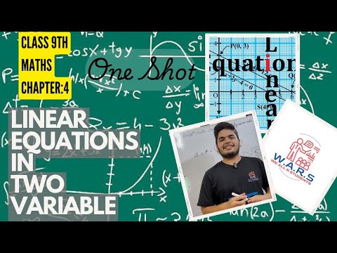 Class 9th | Maths | Ch:4 | Linear Eqn In Two Variables | Wars Education