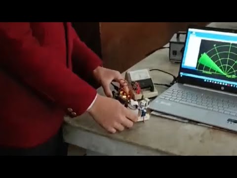Portable Radar System using Arduino and Ultrasonic Sensor