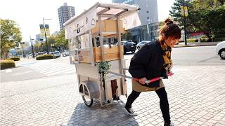 27歳美人おむすび職人！ワンオペ100キロ屋台で激走！「彼氏はいらない！おにぎりに人生をかける！」