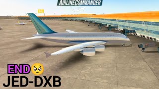 Emirates Airlines Airbus A380 " JED Jeddah to DXB Dubai "⚡ Airline Commander ⚡ H I F Aviation