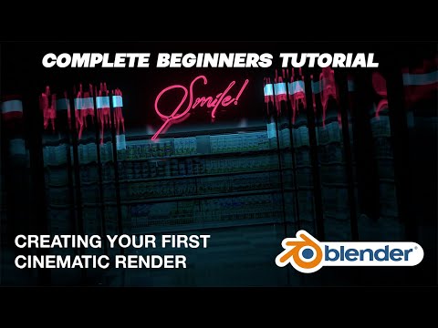 BEGINNER BLENDER cinematic 4.1 Tutorial (Your first cinematic animation)
