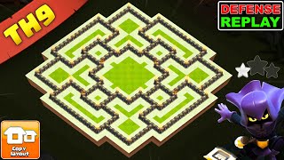 BEST TH9 Base for Trophy & Farming! UNBREAKABLE Hybrid Layout!