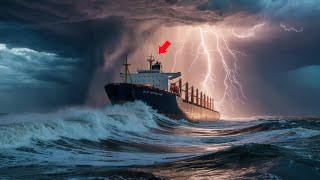 Caught on Camera Ships Lost in Giant Storms