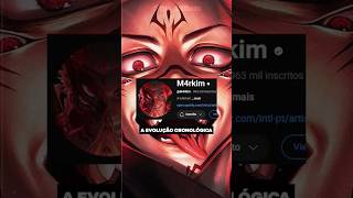 A EVOLUÇÃO CRONOLÓGICA DO M4RKIM #m4rkim #evoluçãocronológica #rapgeek #anime #musicageek #musica