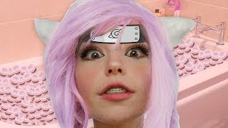 BELLE DELPHINE TROLEA A MILES DE OTAKUS CON SU AGUA DE BAÑO