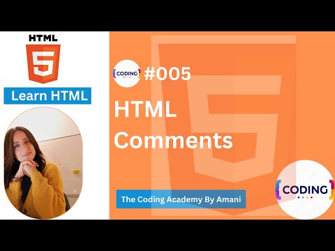 [English] HTML Tutorial for Beginners #005 -  HTML Comments