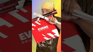 Who wants free stuff?! #YoutubeShorts #DrummerGear #Shorts #AheadDrumsticks #Evansdrumheads #Free99