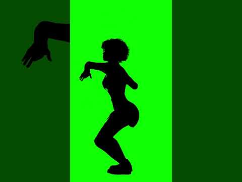 Free Green Screen Video of a Dancing Woman Silhouette | Download Now  #digitalcontent