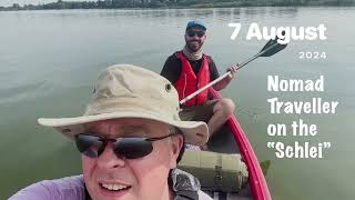 auf der Schlei mit dem kanu, On the schlei with a canoe