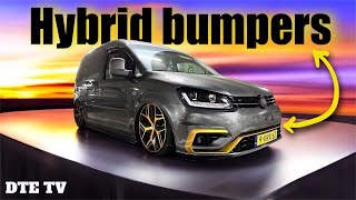 Vw caddy R line hybrid bumpers  {the best yet}