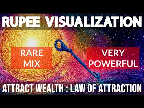 Powerful Rupee Visualization | Attract Wealth : Indian Currency Rupee : Law of Attraction