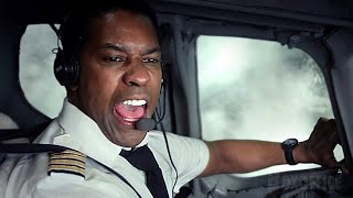 Baked AF, Denzel does Barrel Rolls with a Plane | The Best Scenes from Flight 🌀 4K