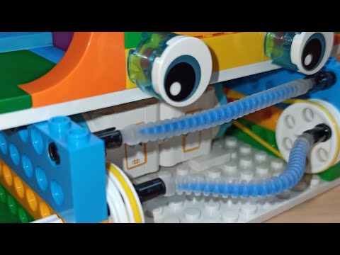 Jaw moving creature Lego Spike Essential MOC build #lego  #moc  #build