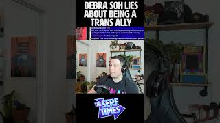 Debra Soh LIES about being a Trans Ally! #shorts #lgbt #conservatives