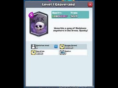 Clash Royale - Best Graveyard Decks And Strategy! - Arena 7/8/9