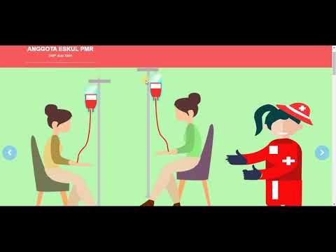 Portal web pengelolaan anggota PMR sederhana