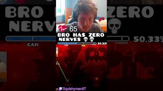 Who even reacts like that💀💀💀 #geometrydash  #gd