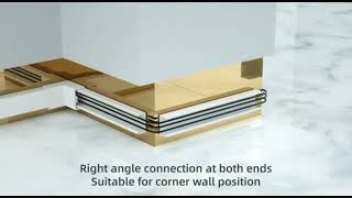 Square White Cord Cover