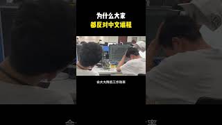 你们怎么看待中文编程的呢？#hacker #网络安全 #cybersecurity #计算机 #分享 #熱門
