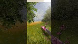 #art #картина #painting #oil #landscape #пейзаж #flowers #квіти #природа #літо #картини #artwork