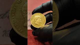 NAPOLI. Ferdinando II di Borbone (1830-1859). 30 Ducati 1856. AU (g 37,89). Gig. 15 RRR. SPL+