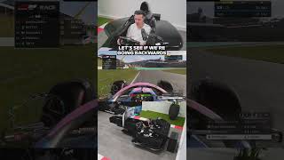 When the F1 Game thinks you're going backwards