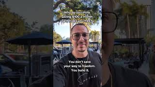 ☝️Copy My Strategy 💰👇👇👇- Why do you think saving $100 a month will make you free?