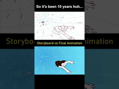 Storyboard vs Animation: 10 Years of Jaiden (shot 1)